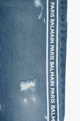 Logoed Band Jeans