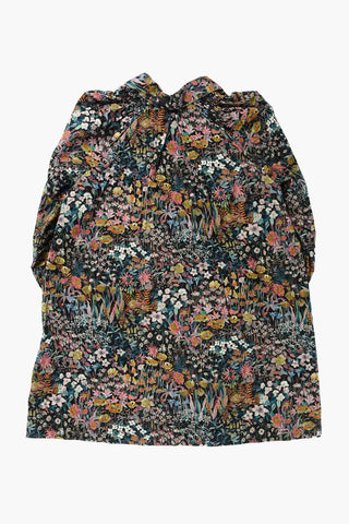floral-print corduroy PRUNE shirtdress