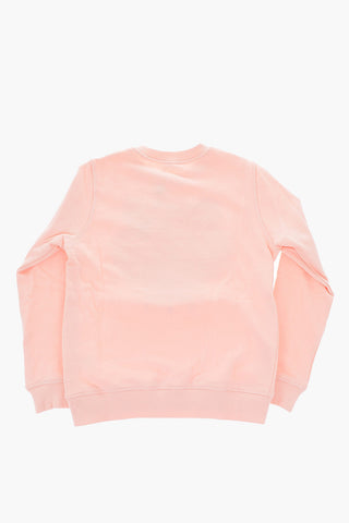 tiger embroidered crew-neck sweatshirt