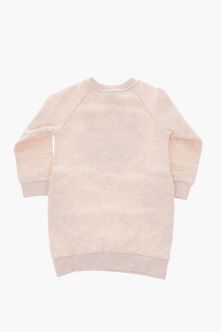 embroidered sweat dress