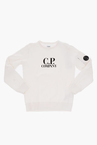 printed crew-neck sweatshirt