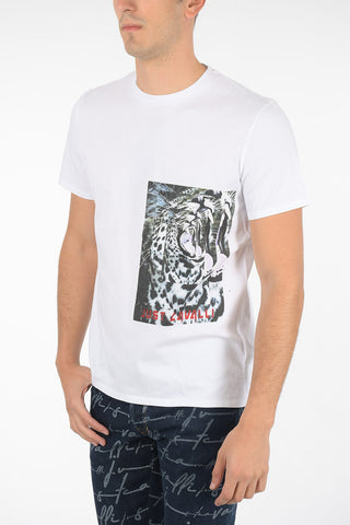 tiger printed crew-neck t-shirt