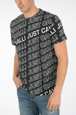 printed crew-neck t-shirt