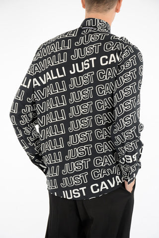 all over logo classic collar shirt
