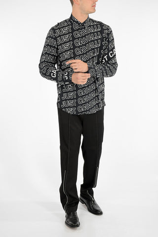 all over logo classic collar shirt