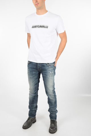 printed crew-neck t-shirt