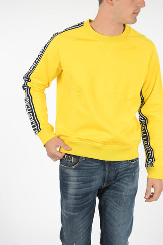 logoed side band crew-neck sweatshirt