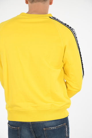 logoed side band crew-neck sweatshirt