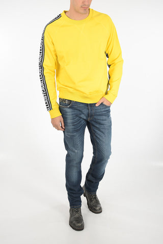 logoed side band crew-neck sweatshirt