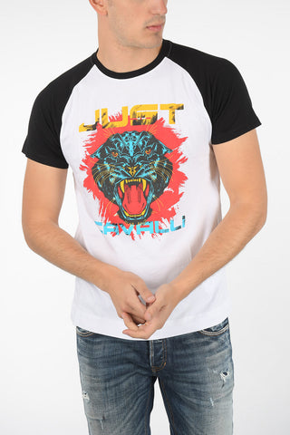 printed crew-neck t-shirt