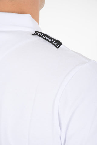 piquè cotton 3 button polo shirt