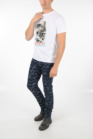 printed crew-neck t-shirt