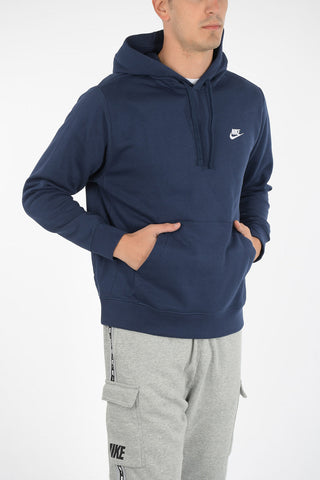 Hooded Sweatshirt with Logo Embroidery