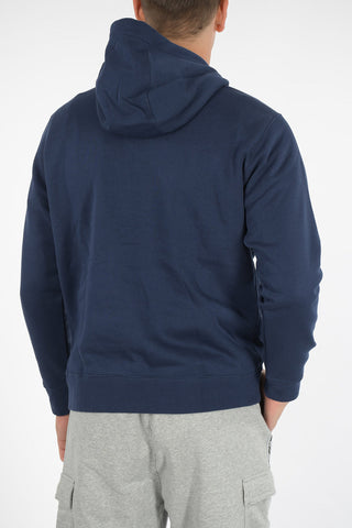 Hooded Sweatshirt with Logo Embroidery