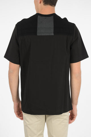 T-shirt with Knit Details