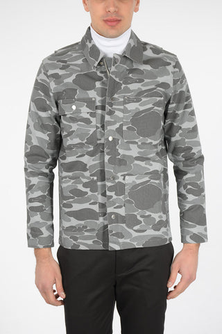 Denim Camouflage Jacket