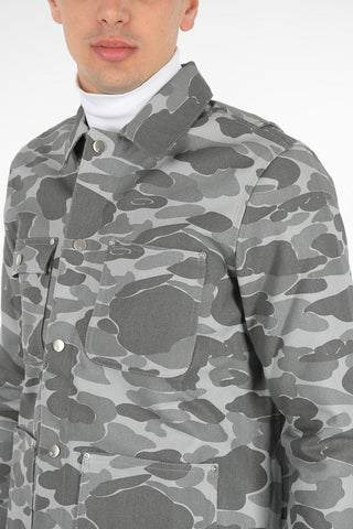 Denim Camouflage Jacket