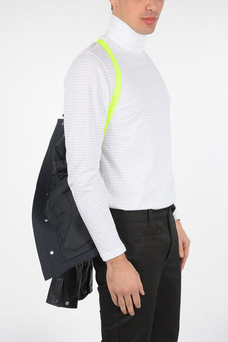 Jacket with Leather Sleeves