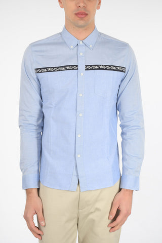 Camicia Button-Down Ricamata