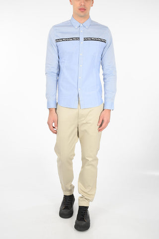 Camicia Button-Down Ricamata