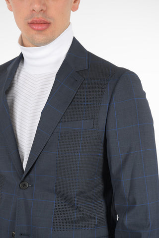 Virgin Wool Openwork Blazer