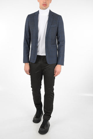 Virgin Wool Openwork Blazer