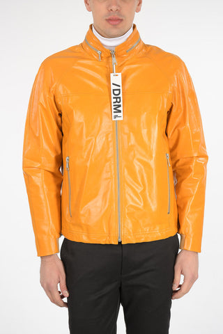 Leather Hoodie Jacket