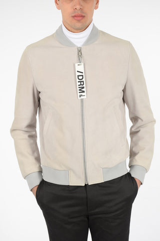 Suede Leather Bomber