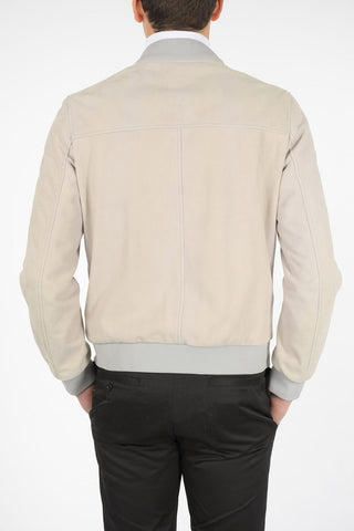 Suede Leather Bomber