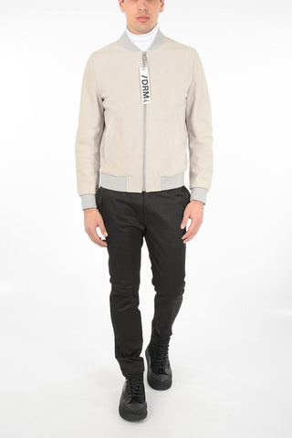 Suede Leather Bomber