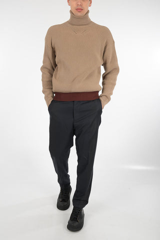 Cable Knit Turtleneck Sweater