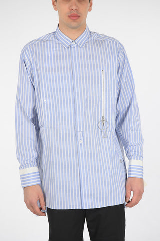 Striped Oversized Zip