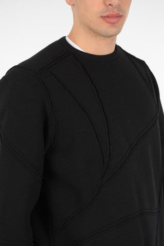 Cashmere and Nylon Sweatshirt
