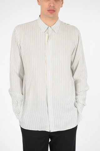 Camicia in Seta a Righe