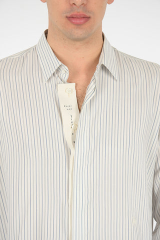 Camicia in Seta a Righe