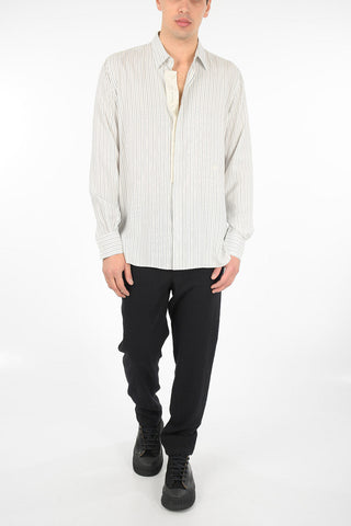 Camicia in Seta a Righe