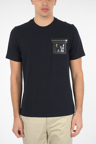 T-shirt in Lana e Cotone