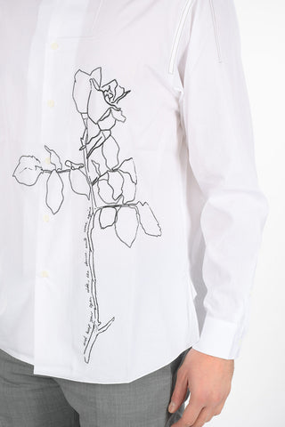 Embroidered Oversize Shirt