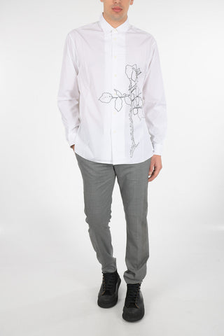 Embroidered Oversize Shirt