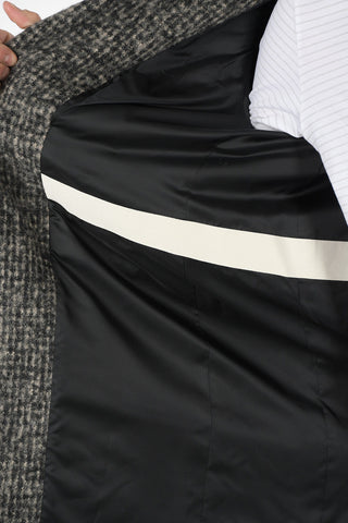 Virgin Wool Coat with back split