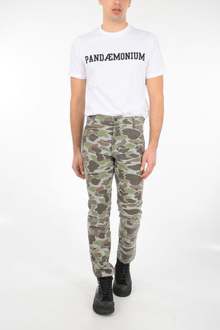 Pantalone Camouflage in Lana Vergine