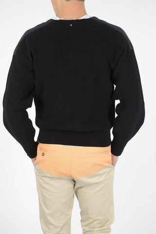 Cable Knit Crewneck Sweater
