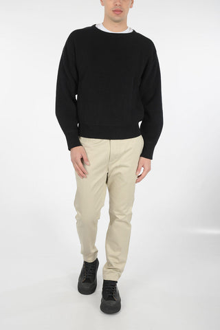 Cable Knit Crewneck Sweater