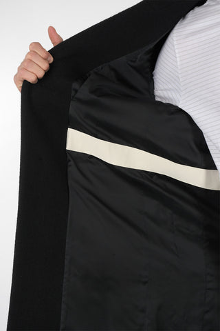 Wool Single Breasted Coat