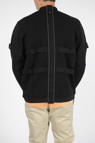 Felpa Girocollo in cotone e Nylon