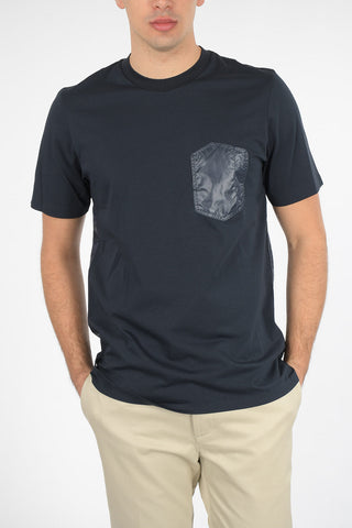 T-shirt in Cotone e Nylon