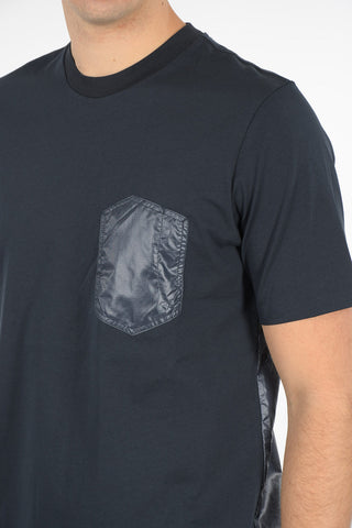 T-shirt in Cotone e Nylon