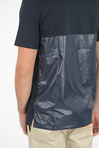 T-shirt in Cotone e Nylon