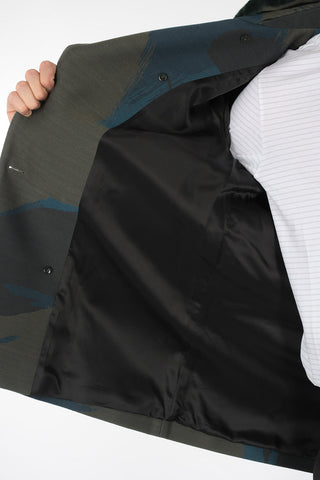 Embroidered Double Breasted Coat