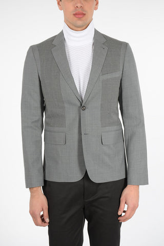 Virgin Wool Openwork Blazer